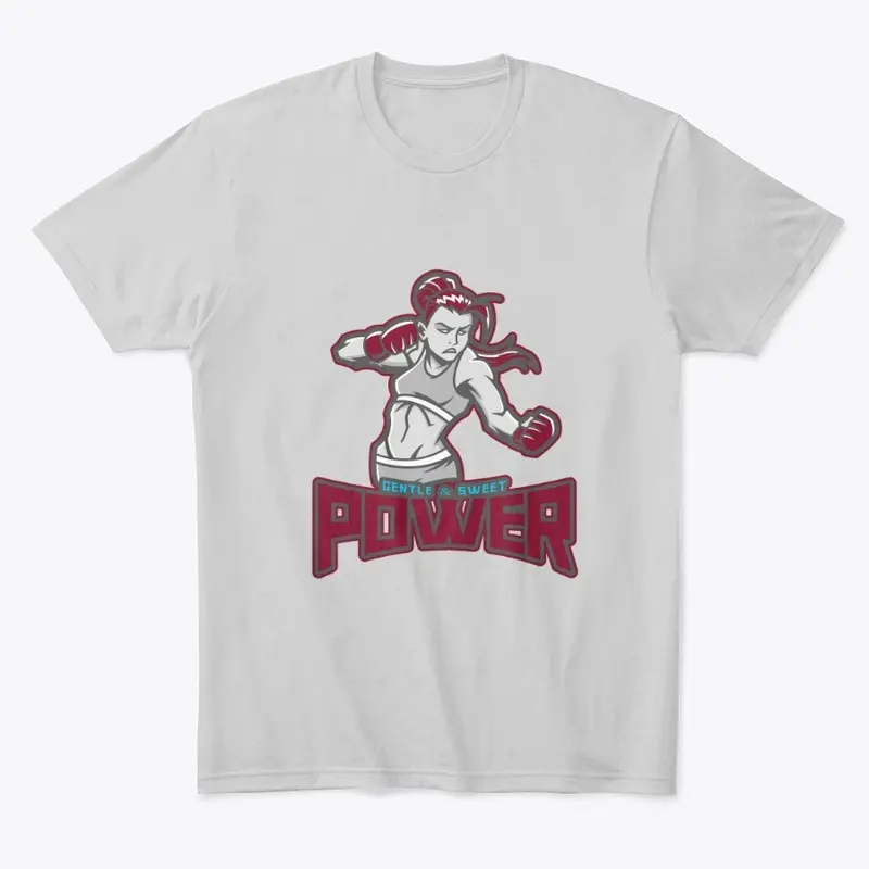 Power woman, boxer girl